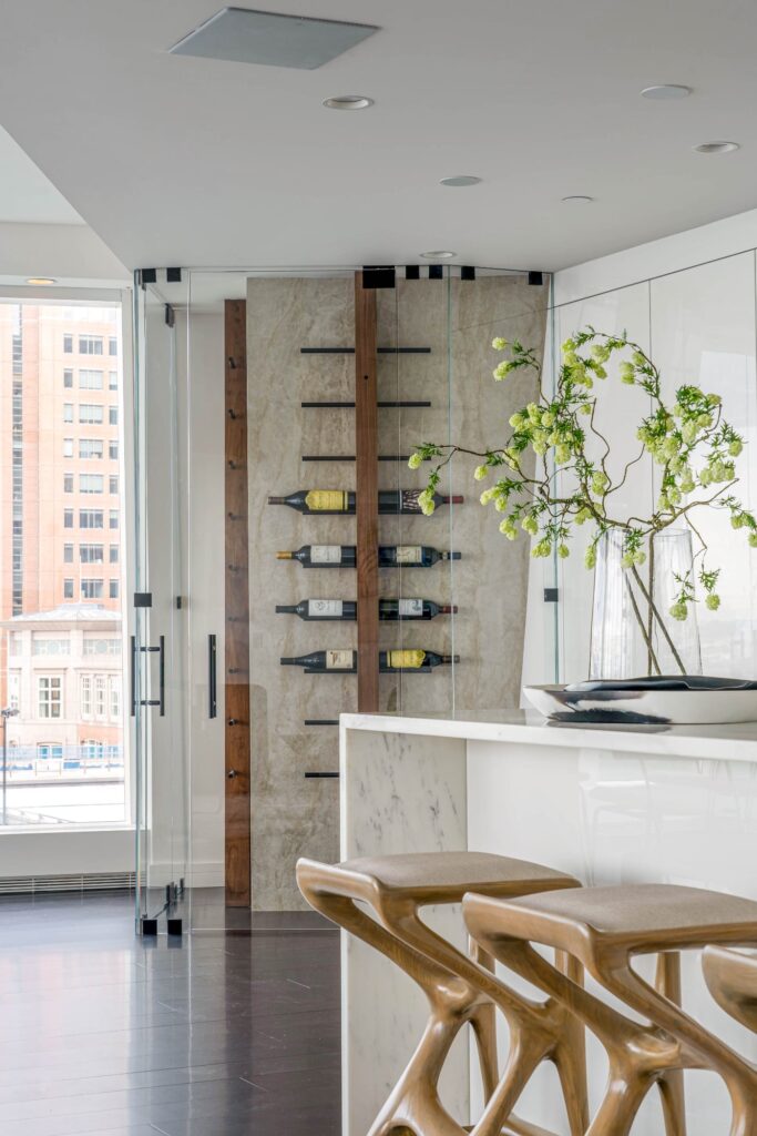 Newton Kitchens - St. Regis - Wine Cellar